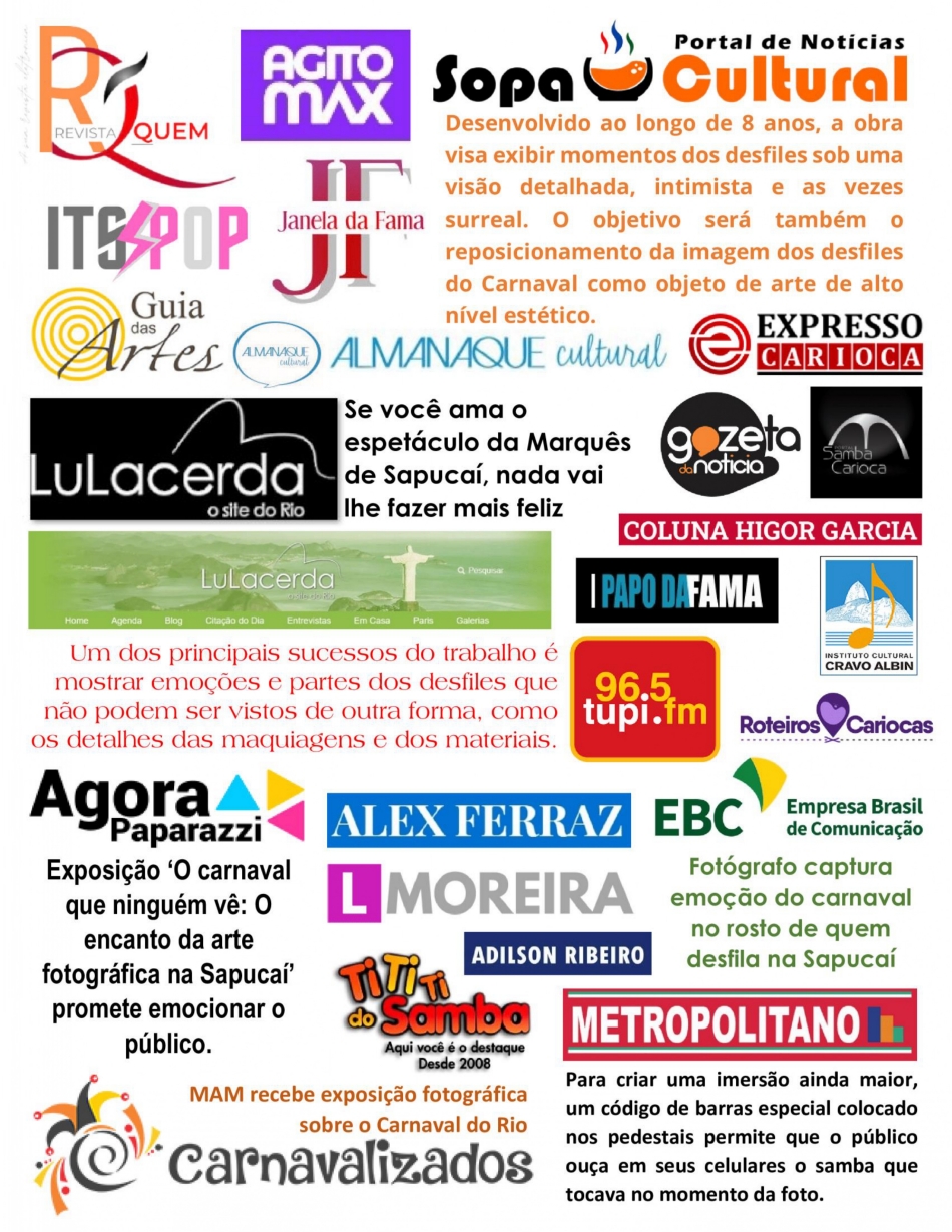 "O CARNAVAL QUE NINGUÉM VÊ”  Riccardo Giovanni